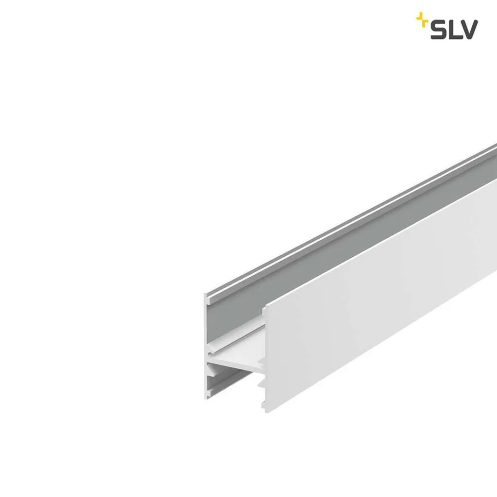 Support Profilé LED SLV Blanc Haute Performance - Dissipation Thermique