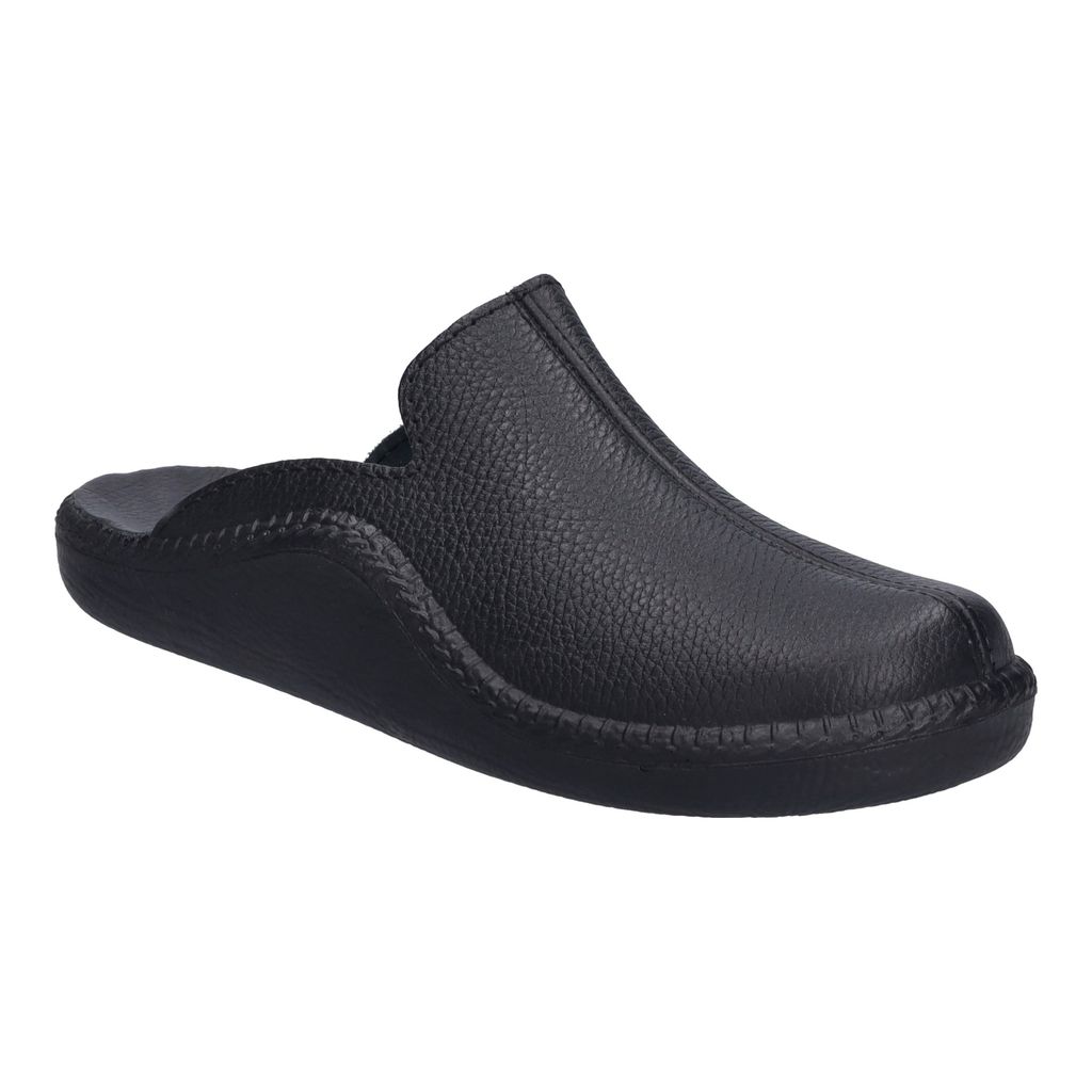 JOSEF SEIBEL Monaco 202 G | Hausschuh für Herren | Schwarz