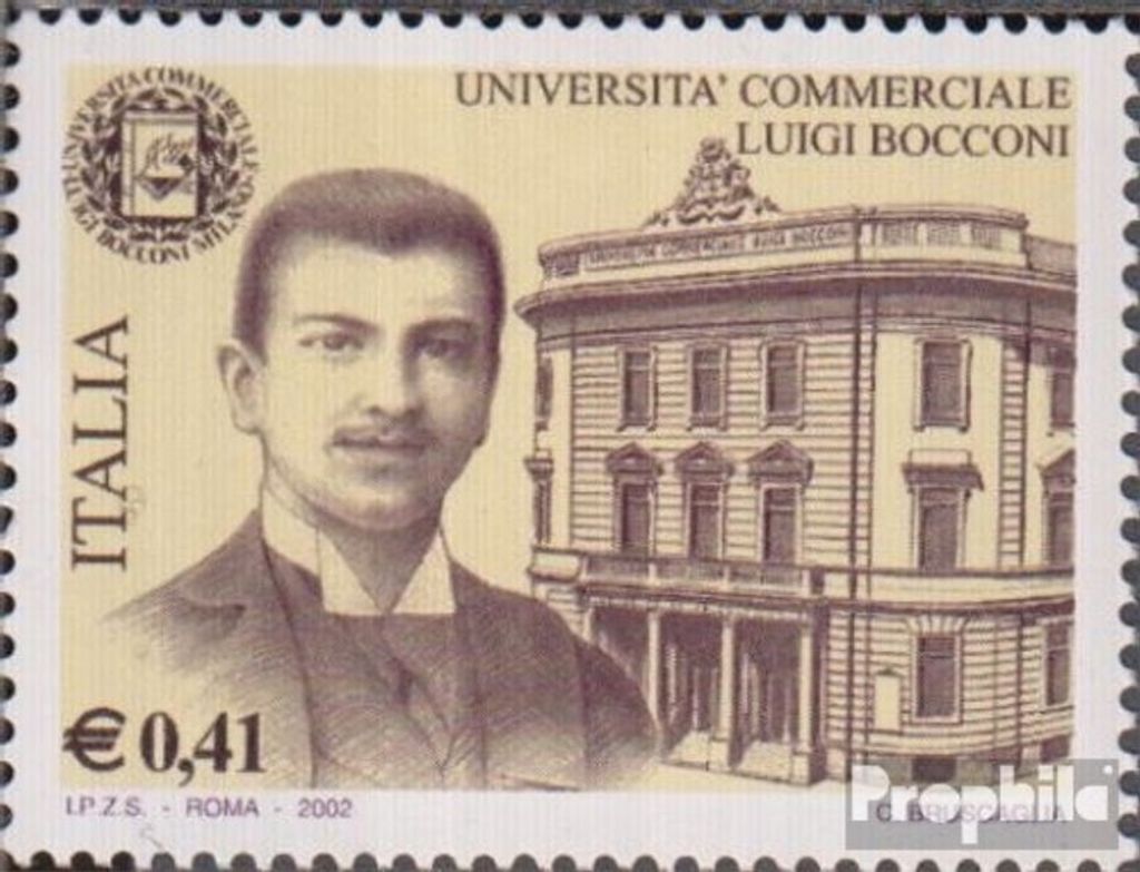 Briefmarken Italien 2002 Mi 2824 (kompl.Ausg.) gestempelt Schulen und Universitäten
