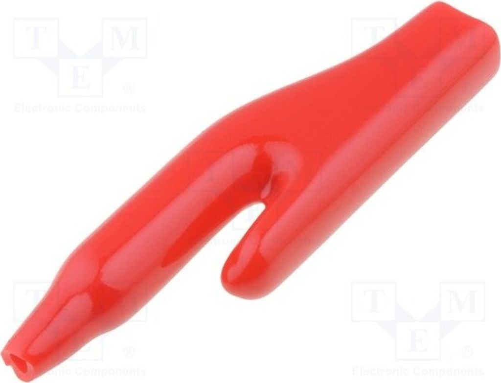 5x Isolator rot : 303-0000 302-0500 Krokodilklemmen 4mm
