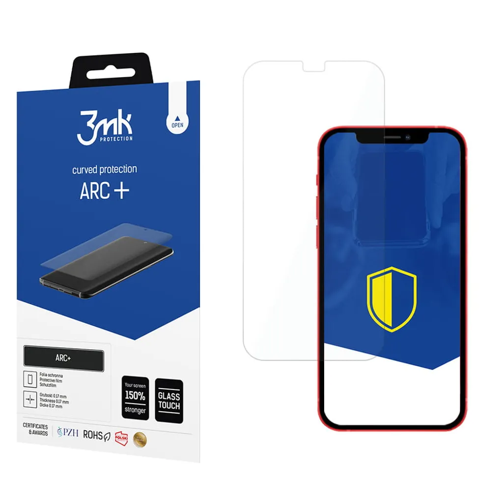 3mk ARC+ screen protector per Apple iPhone 12 Mini 0,17 mm Self-Heal - 8