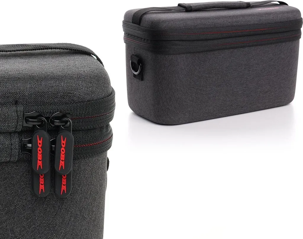 Housse rigide Nintendo Switch 2 antichoc pour station et chargeur, Noir - 7