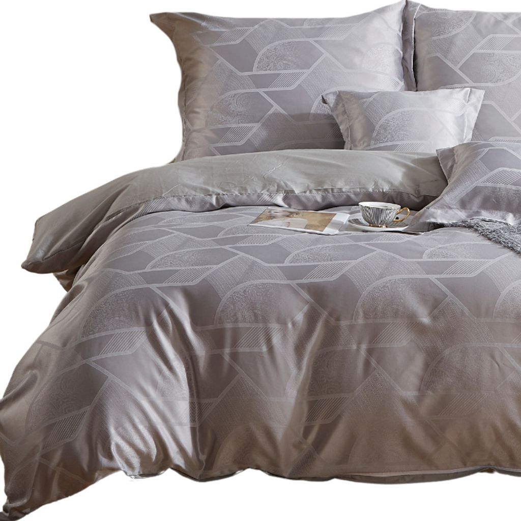 Bettwäsche 220X200, Baumwolle, Satin-Bettwäsche, Kissenbezüge 70X80, Kissenbezüge 40X40