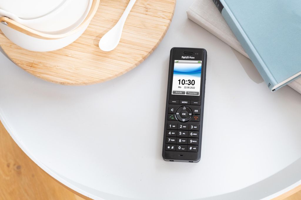 AVM Fritz!Fon X6 IP-Telefon schnurlos schwarz Produktbild 
