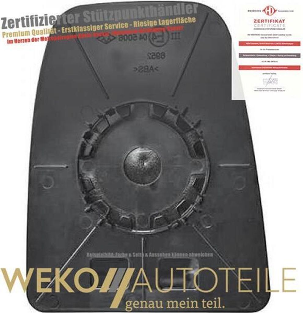 Spiegelglas Außenspiegel links DIEDERICHS 3590129 passend für IVECO