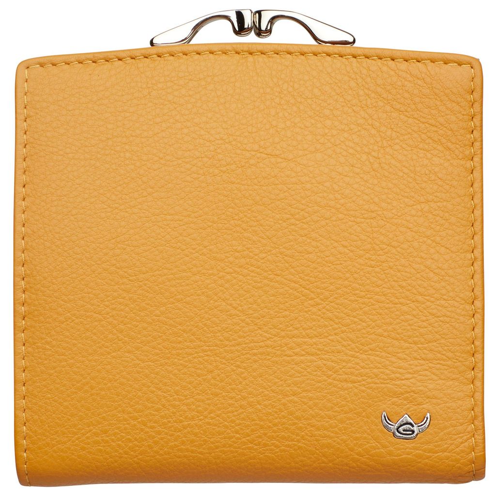 Golden Head Pelle portafoglio Madrid RFID Protect Zipped Billfold Coin Wallet Red rosso