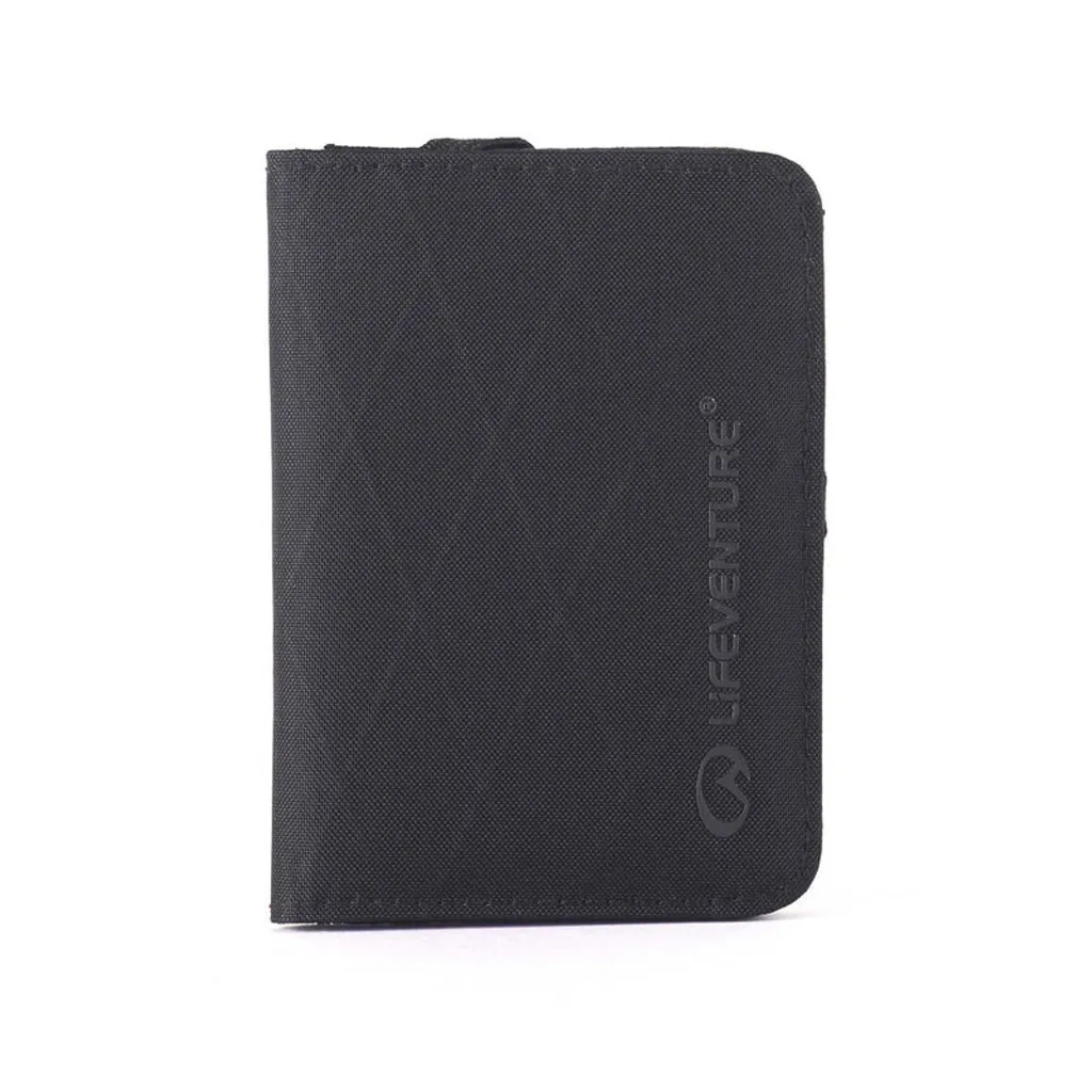 Portafoglio Lifeventure X-PAC RFiD Nero - Minimalist Card Holder VX21