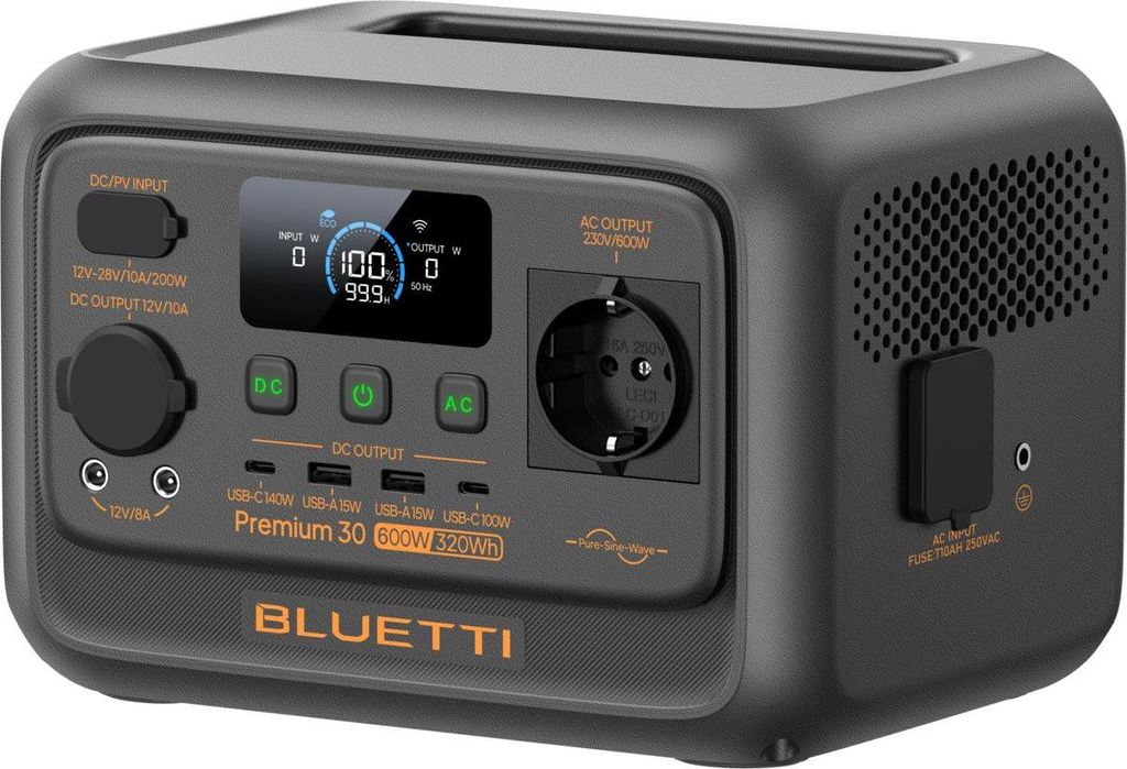 Bluetti Premium 30 V2| 600W 322Wh Zdjęcie produktu 