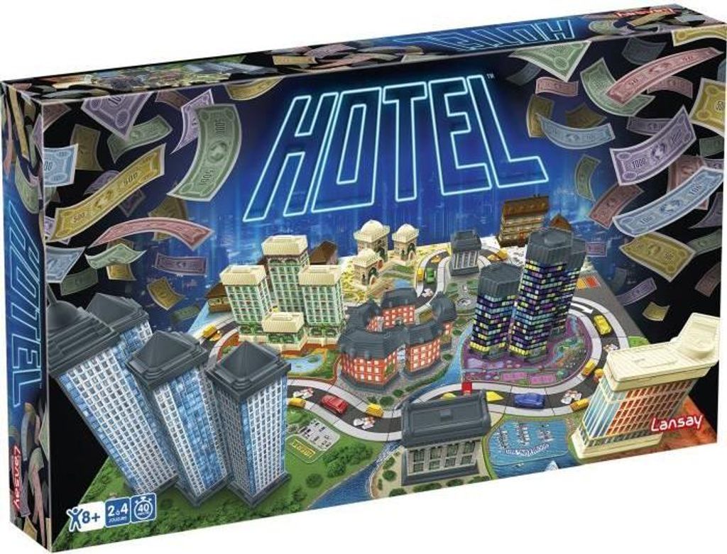Hotel Brettspiel, Luxushotel Bau, Strategiespiel Produktbild 
