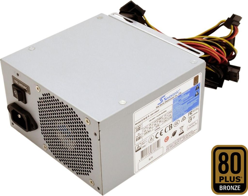 Seasonic SSP-400ES2 Bulk 400W, PC-Netzteil