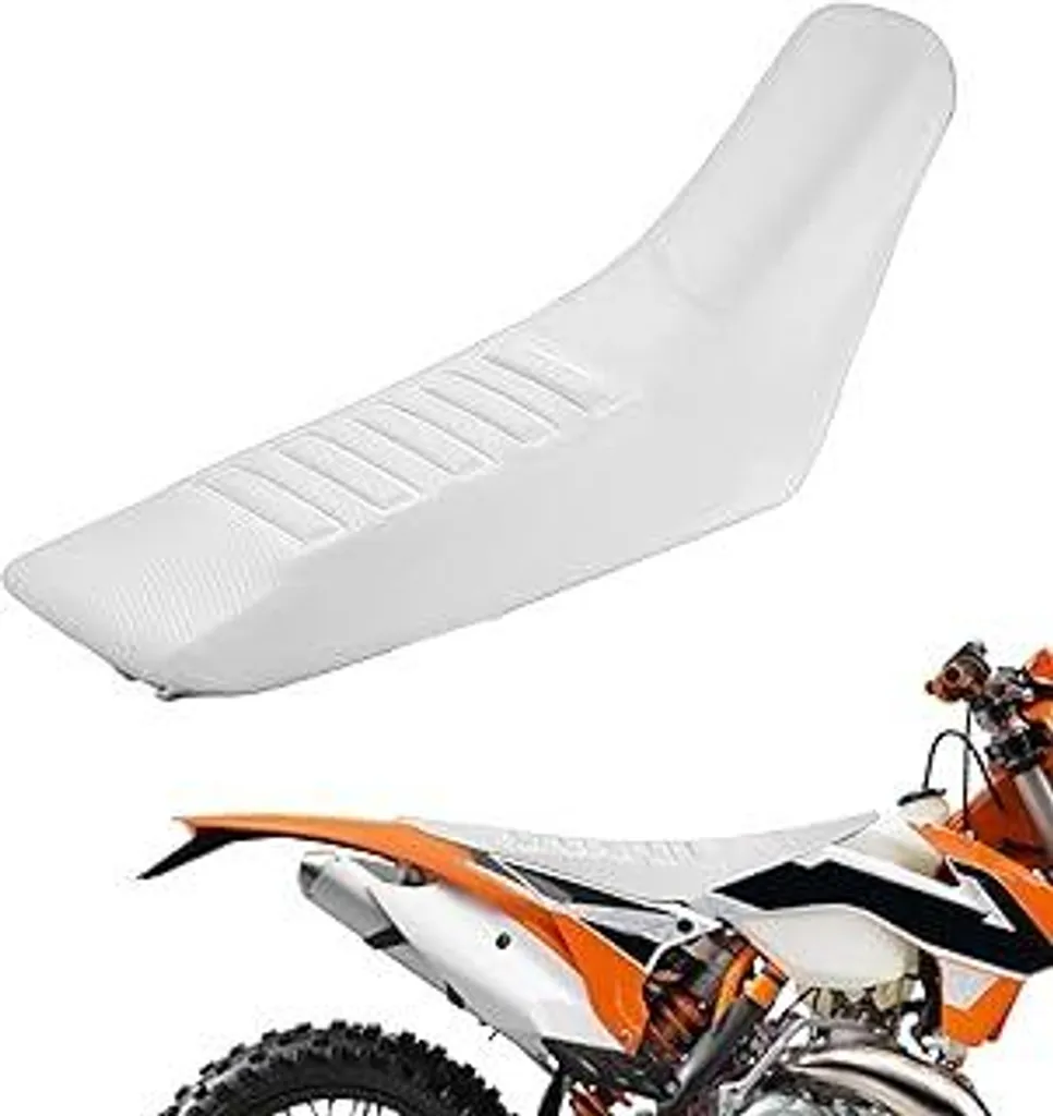Copertina Sella Moto Bianco Universale KTM/Beta - Soft Grip Design