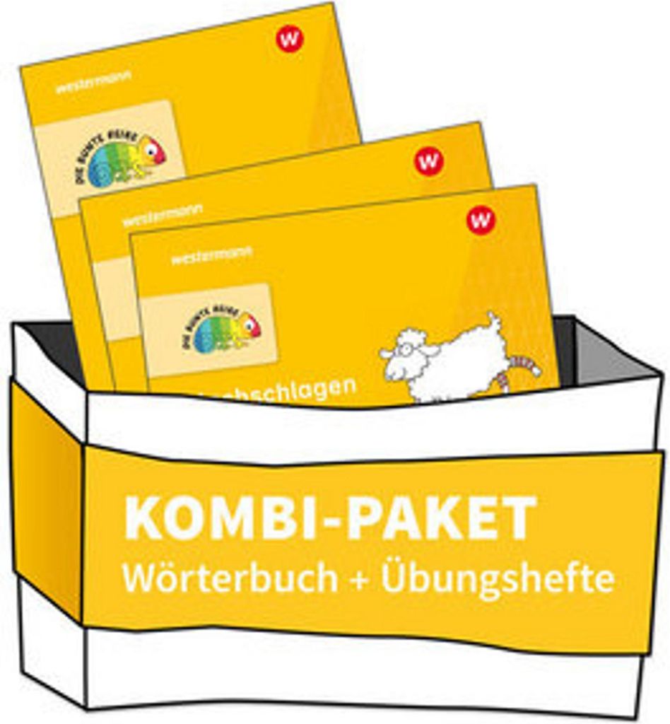 DIE BUNTE REIHE - Deutsch. Paket: Wörterbuch plus Übungshefte