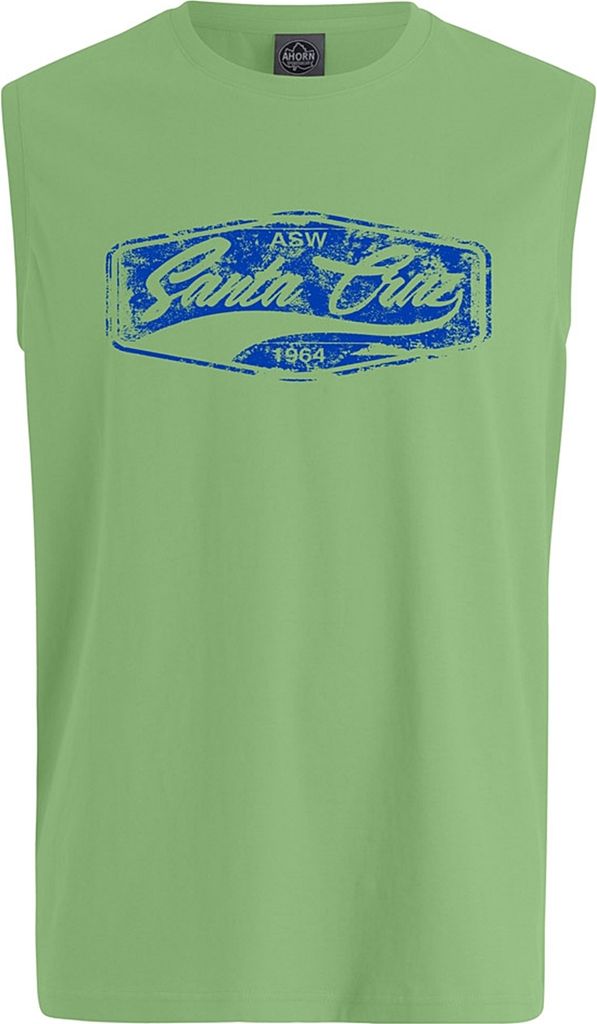 Übergrößen Tanktop Santa Cruz blau AHORN SPORTSWEAR Opaline Green 7XL