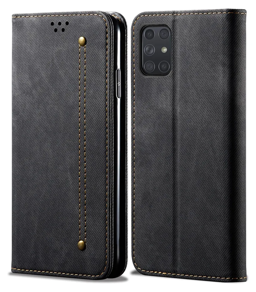 Custodia Galaxy A72 5G Wallet Case | Cover a Libro Nera Multiuso