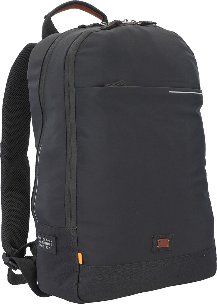 Camel Active City Herren Rucksack – 23 Liter, Mit Laptopfach, Reflektierenden Details, Urbaner Alltagsbegleiter