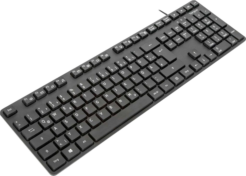 TARGUS Tastatur AKB30DE, schwarz Produktbild 