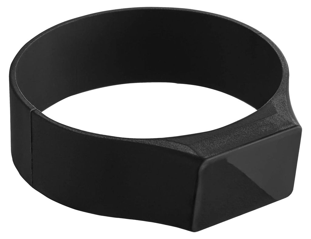 Magnetisches Silikonband, schwarz, Silikon/Magnet, 6,2 x 7,1 x 2 cm (L x B x H)