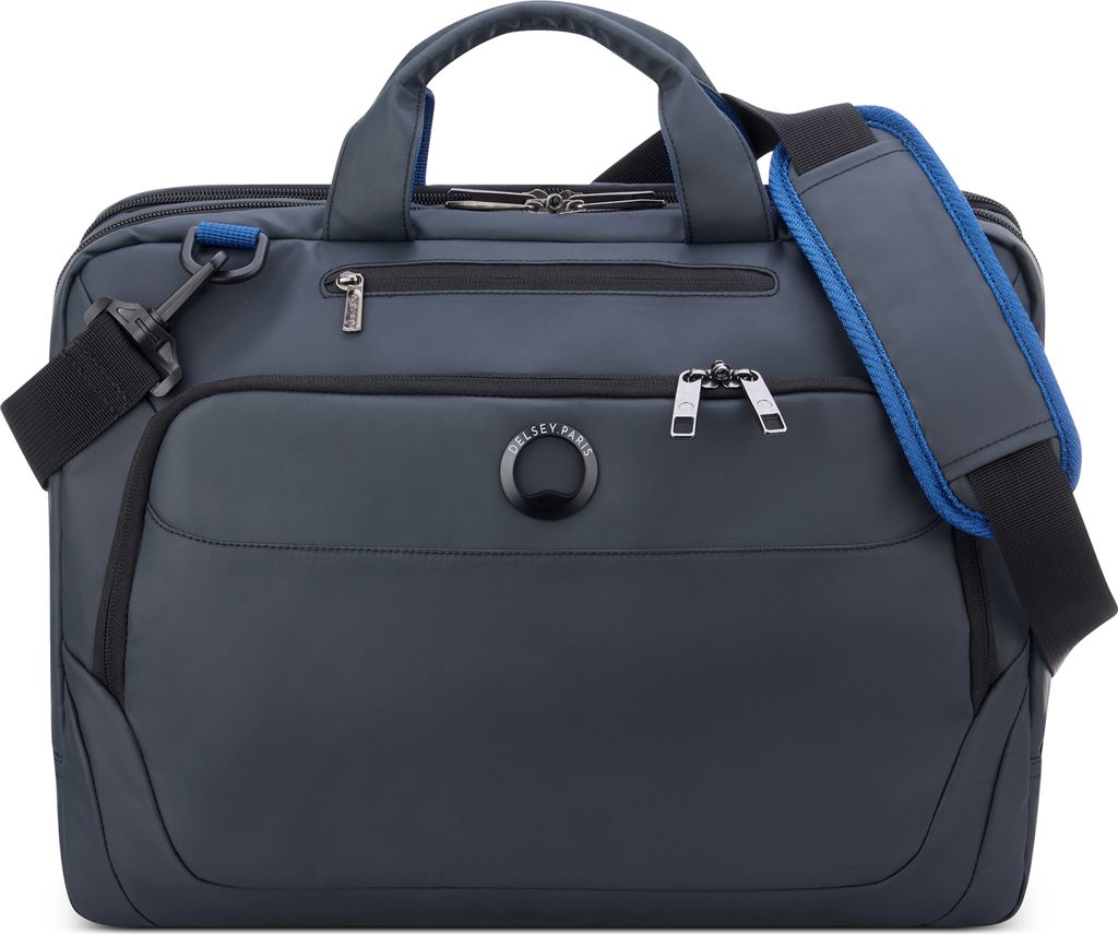 Delsey Parvis Plus 15,6" -tietokonelaukku, harmaa Produktbild 
