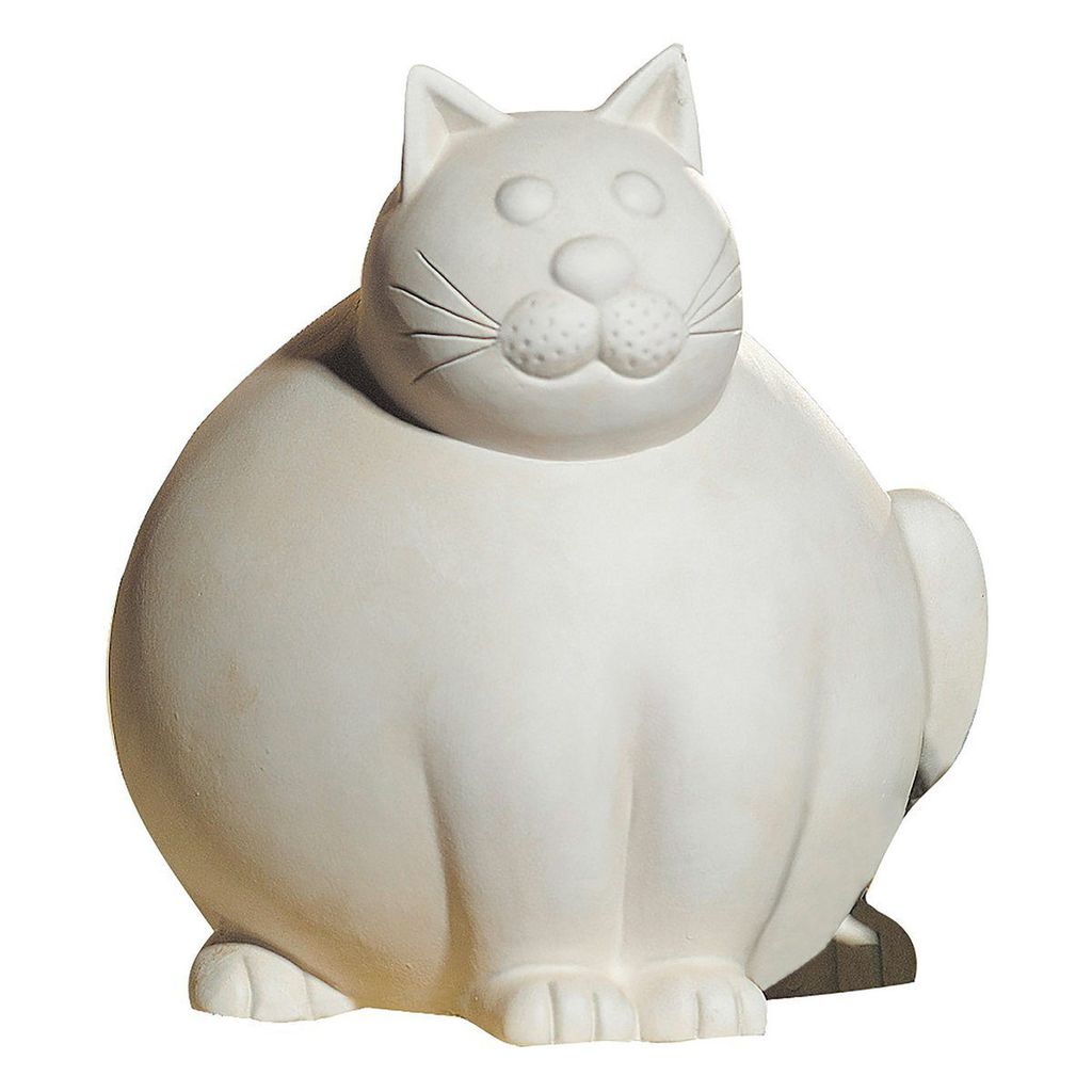 GILDE Figur, Katze, "Molli", Keramik, creme, , L. 26 cm, B. Immagine del prodotto 