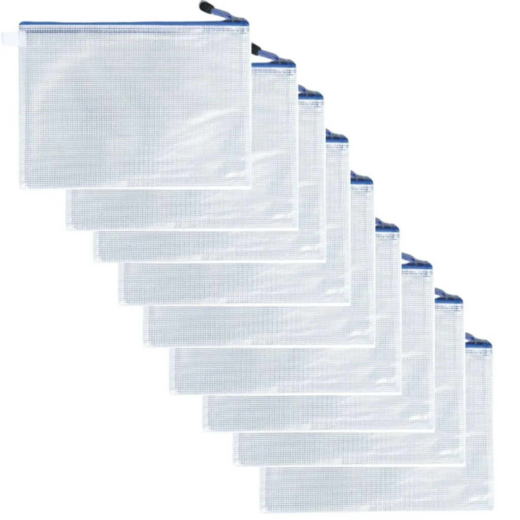 Sachets Transparents Étanche à Zip A4 A5 - Protection Documents 24 Unités - 2
