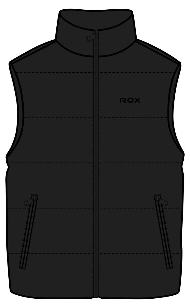 Rox R-nevis Weste Schwarz S Schwarz S