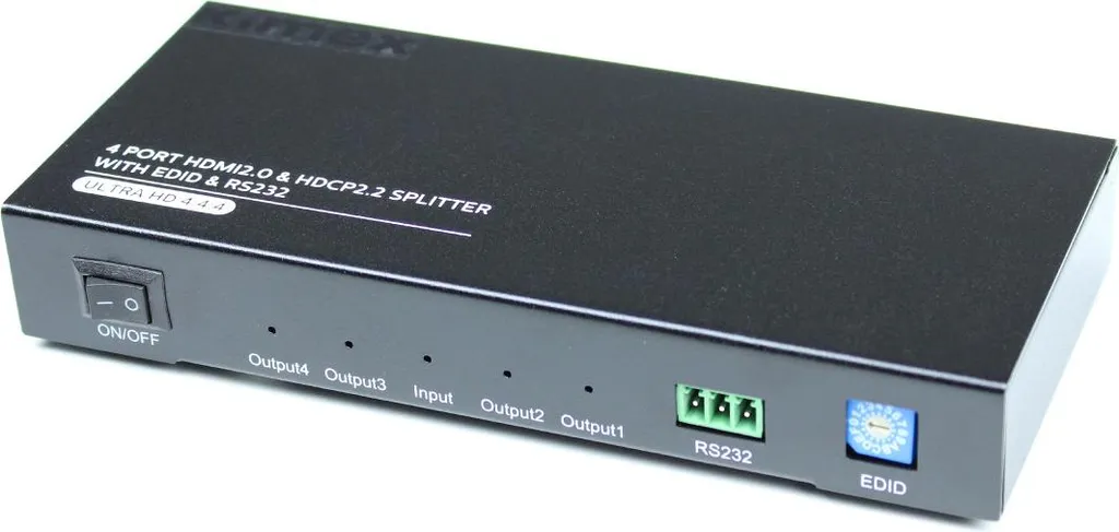 Splitter HDMI pour Multi-Écrans 4K - Solution 1 vers 4 sorties RS232