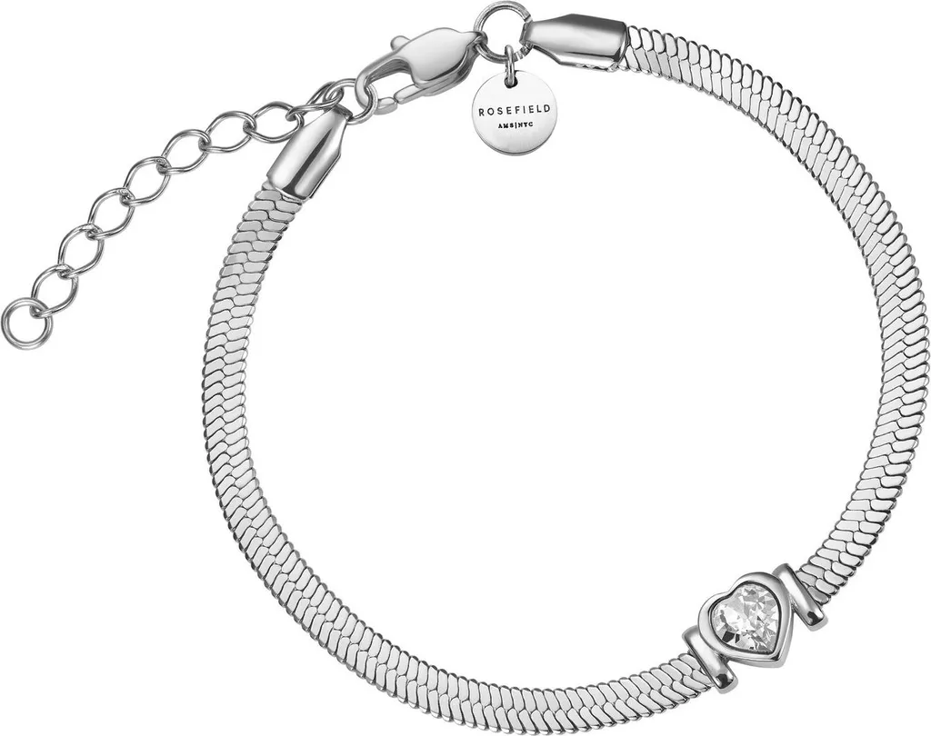 Bracelet femme Rosefield rhodié JBSWS-J1011 pour toutes les occasions