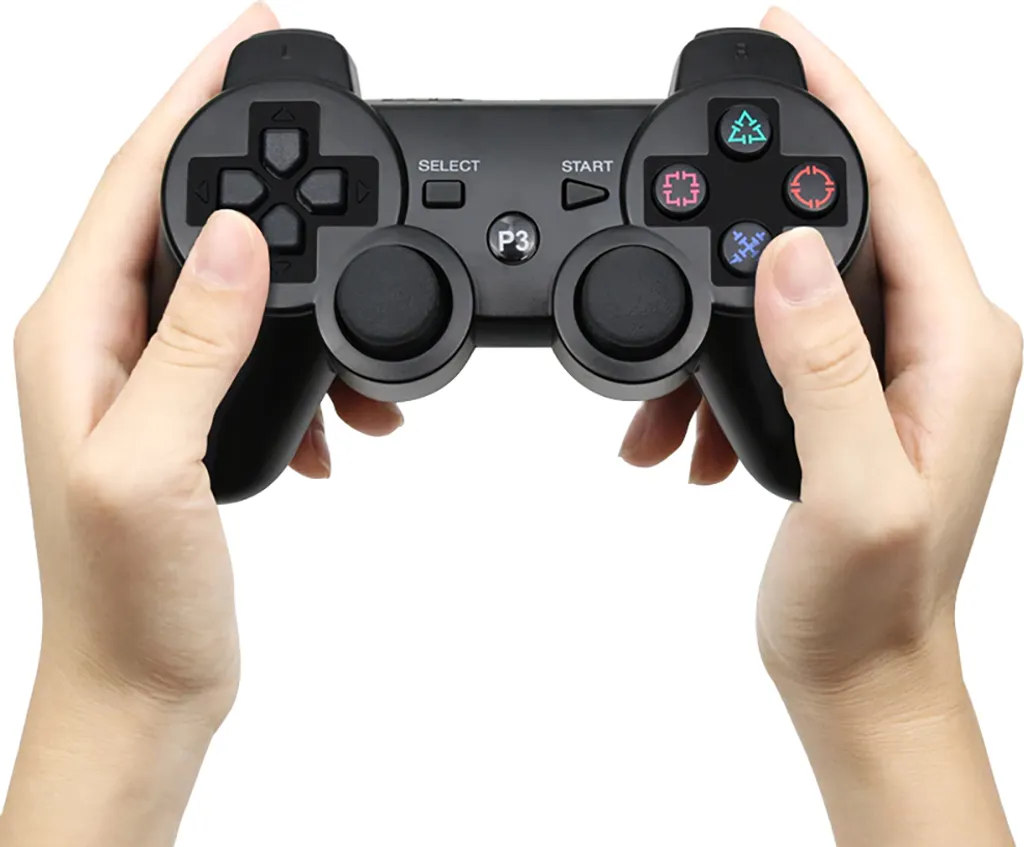 Controller Retoo per PS3 e PC: Joystick Analogico Wireless Dual Shock - 5