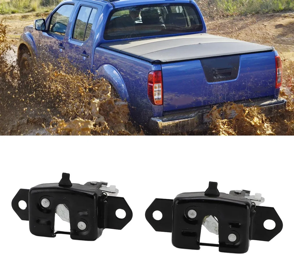 2pcs Attuatore chiusura bagagliaio 90503 EB700 sinistra destra controllo sensibile portellone posteriore sostituzione per Navara D40 Pickup Titanium - 4