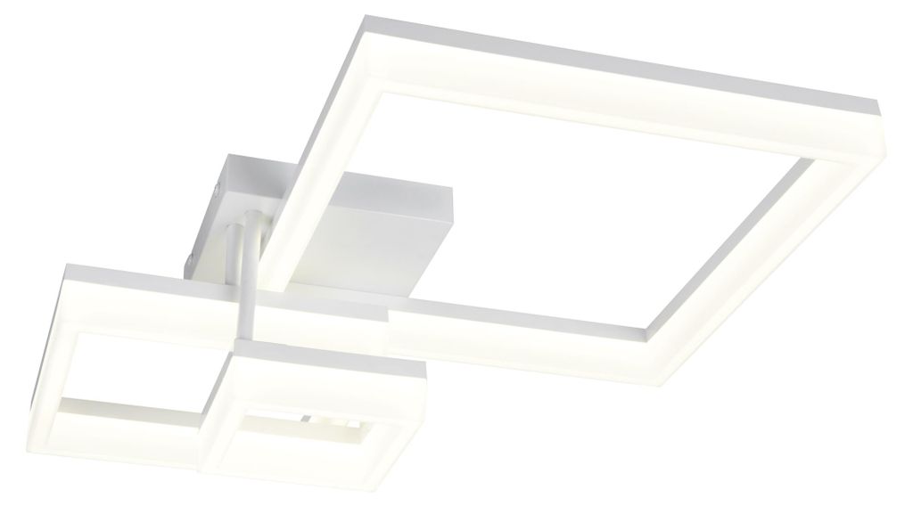 Reality Leuchten Deckenleuchte CAMINO DH 46.50x17.50 cm weiß