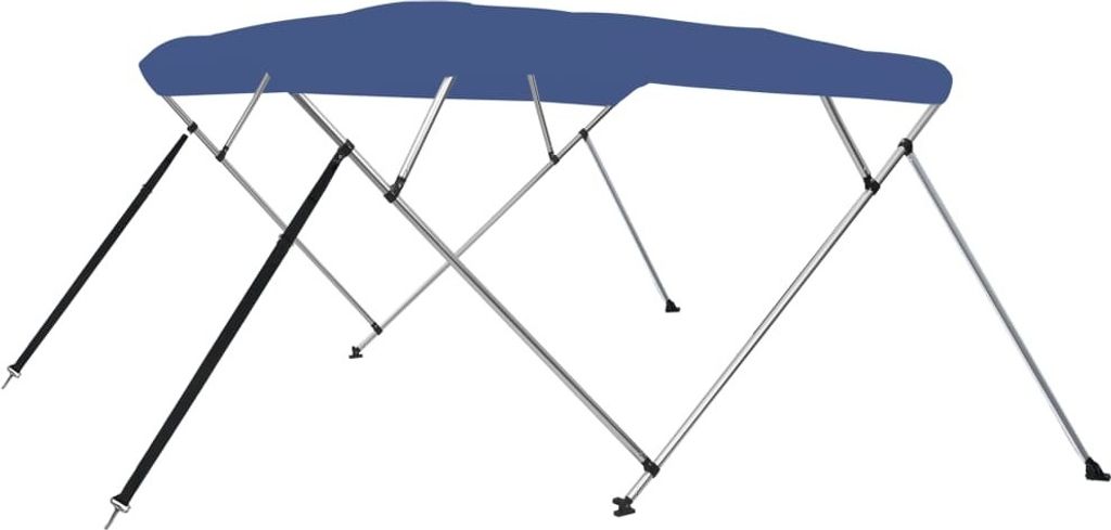 4-Bow Bimini Top Blau 243x180x137 cm