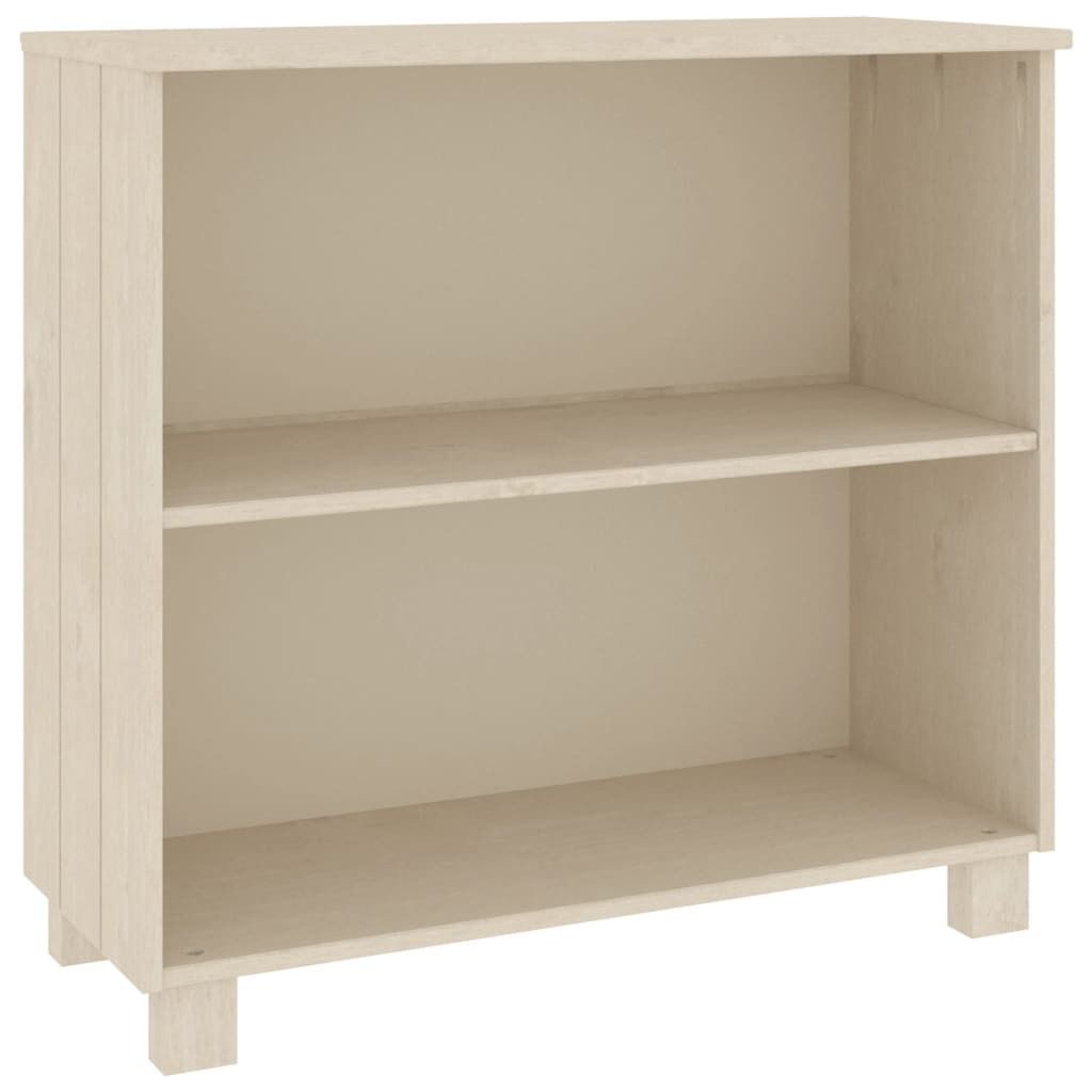 Sideboard HAMAR Honigbraun 85x35x80 cm Massivholz Kiefer