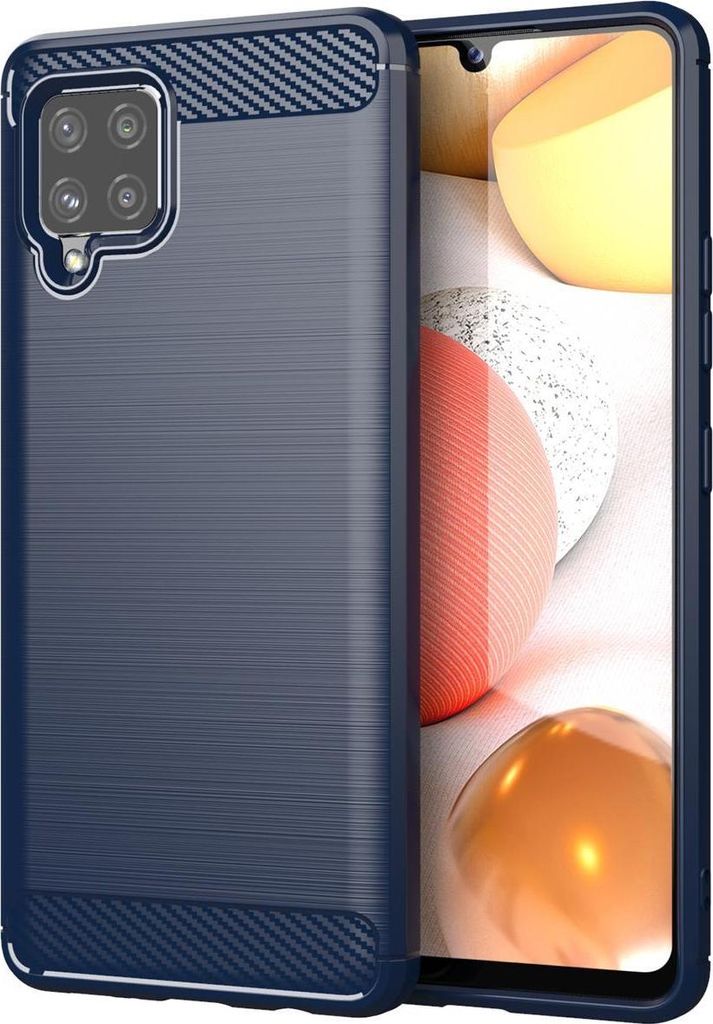 Cadorabo Hülle für Samsung Galaxy A42 4G in Blau Produktbild 
