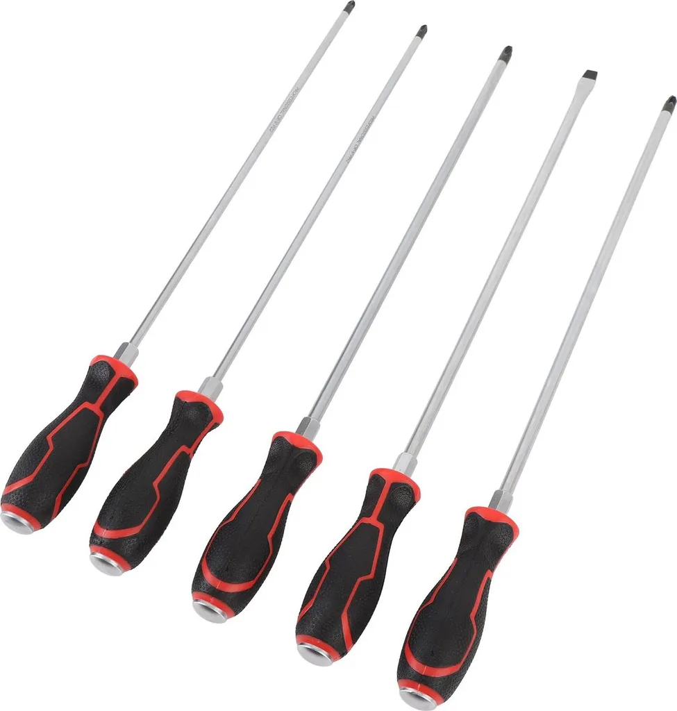 Tournevis magnétiques 450mm pour vis inaccessibles PH2 PZ2 PH3 PZ3