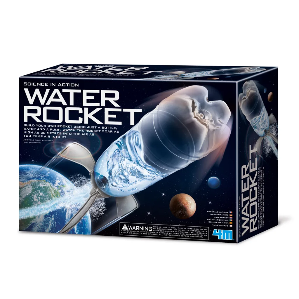 4M Industrial 68198 Wasser Rakete Fusée à Eau Science in Action Kidz Labs