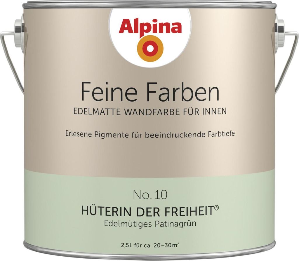 Alpina Feine Farben Wandfarbe No. 10 Hüterin der Freiheit - Produktbild 