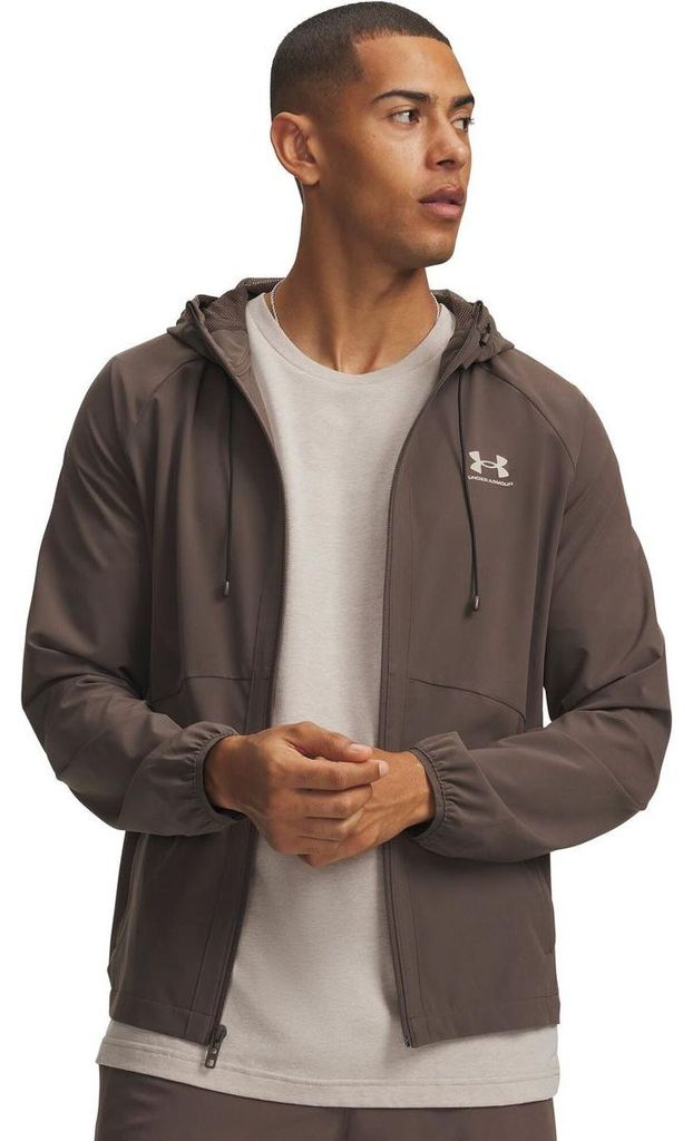 Under Armour Vibe Woven Jacke Braun M Mann Braun M Produktbild 