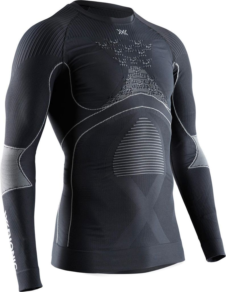 X-Bionic Energy Accumulator 4.0 Herren Rundhals-Shirt mit langen Ärmeln - Ultimative High-Tech-Sportbekleidung für verbesserte Leistung bei allen...