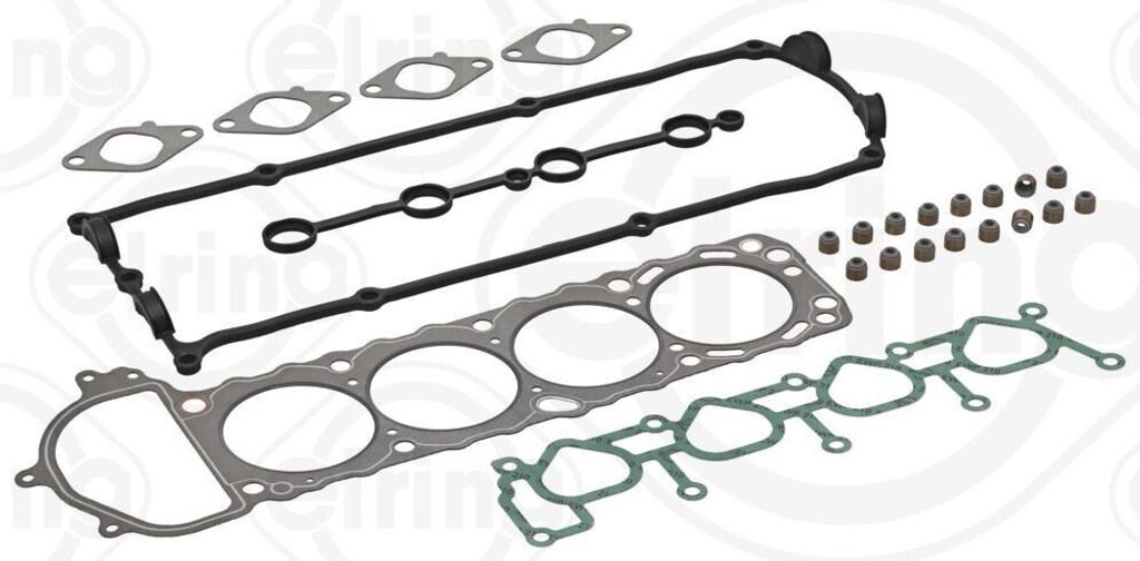 ELRING 068.910 Zylinderkopf Dichtungssatz für NISSAN NP300 Navara Pickup (D40) NP300 Navara Pritsche / Fahrgestell (D40) NAVARA (D22) 200 SX (S13)