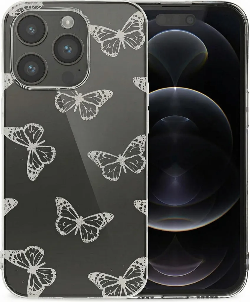 Cover iPhone 15 Pro imoshion Butterfly - Accessorio Design Glamour