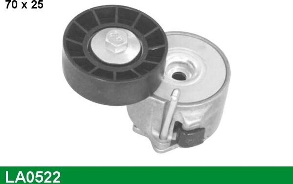 LUCAS LA0522 Riemenspanner Keilrippenriemen für VW TIGUAN (5N) Ø70mm Rolle