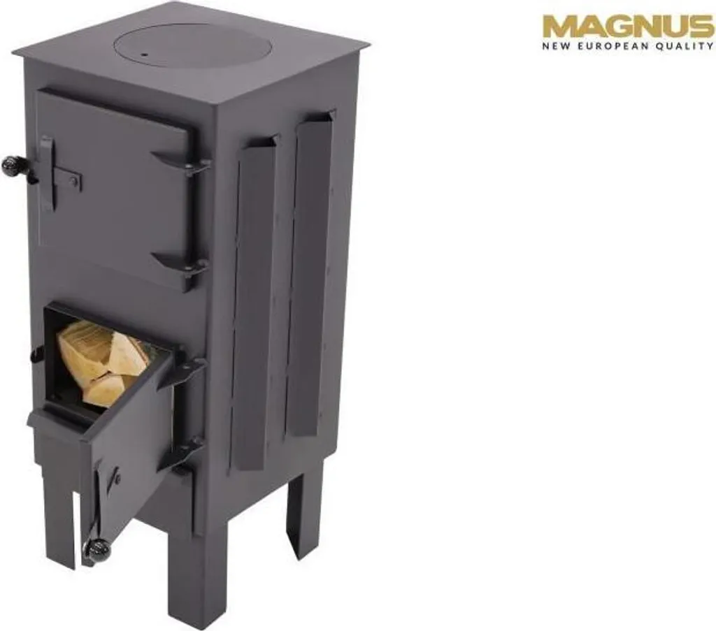 Poêle Markone avec pierre de chamotte GT5 pour une cuisson croustillante