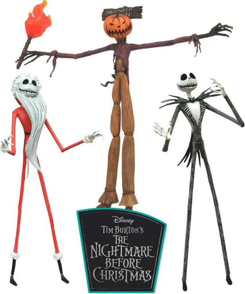 Diamond Select L'Étrange Noël de Monsieur Jack Set 3 Figurines 18cm