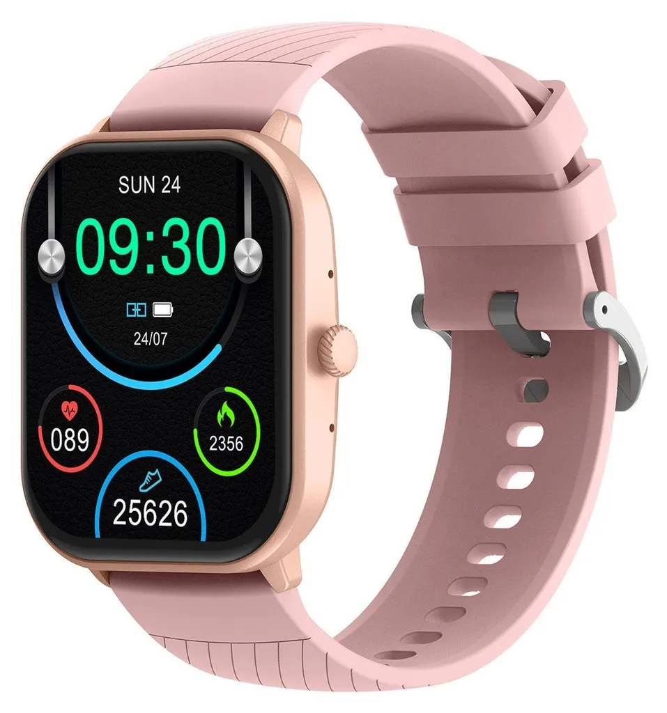 Smartwatch Denver SWC-187RO Écran AMOLED Tactile Résolution 368x448 Or Rose