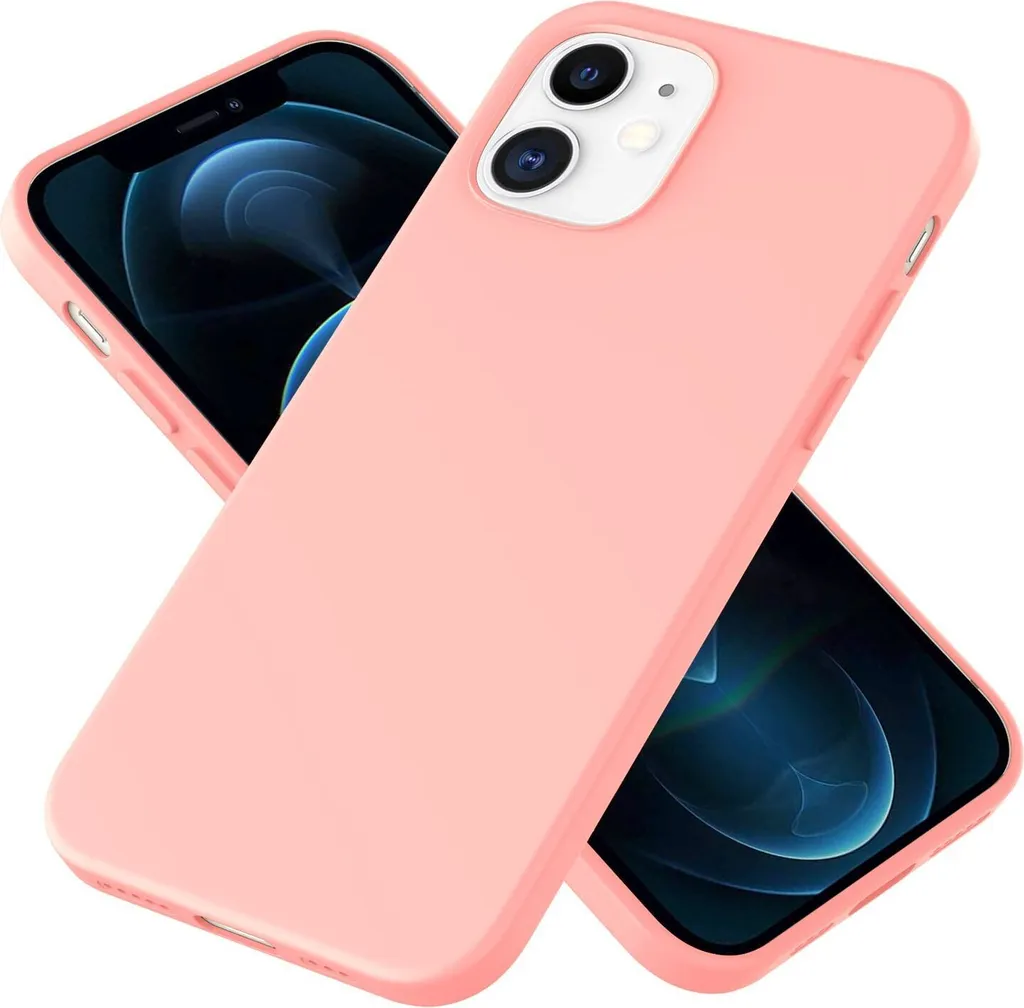 NALIA Neon Cover compatibile con iPhone 14 Pro Max Custodia, Colore Intenso Antiscivilo & Antiurto, Sottile Morbido Silicone Copertura Protettiva, Case Luminosa Backcover Guscio Gel, Colore:Pink