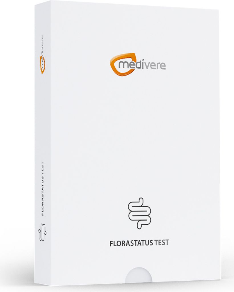 medivere diagnostics Florastatus Stuhltest - Mikrobiologische Untersuchung der Darmflora auf Pilze sowie nützliche und schädliche Bakterien