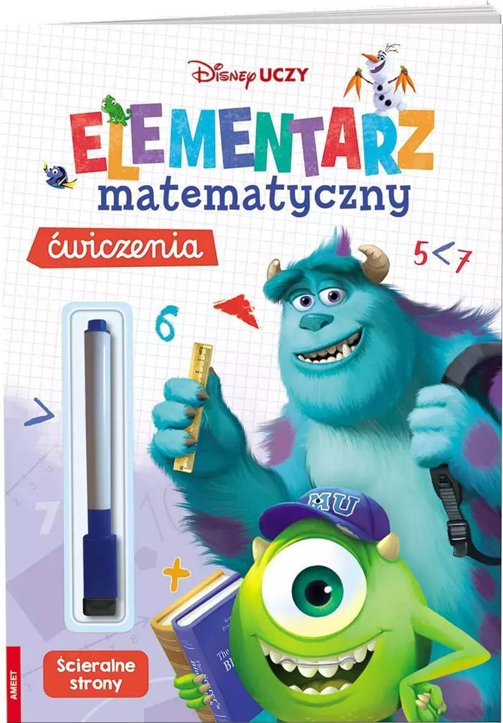Ameet Disney Uczy: Elementarz Matematyczny - Ćwiczenia Dla Przedszkolaków