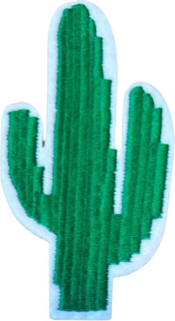 Kaktus-Emblem-Aufnäher zum Aufbügeln