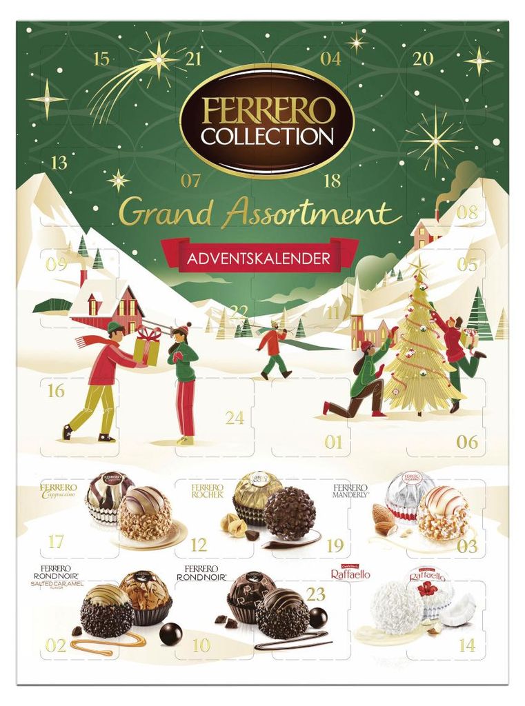 Kalendarz adwentowy Ferrero Collection, duży asortyment, Zdjęcie produktu 