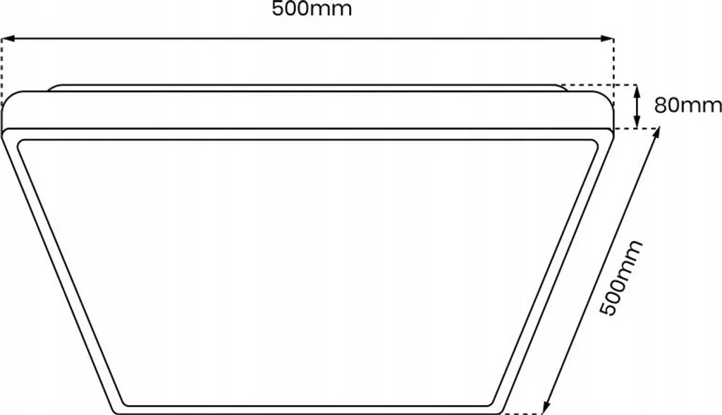 Plafonnier LED 66W Doré Élégant et Télécommande à Intensité Variable